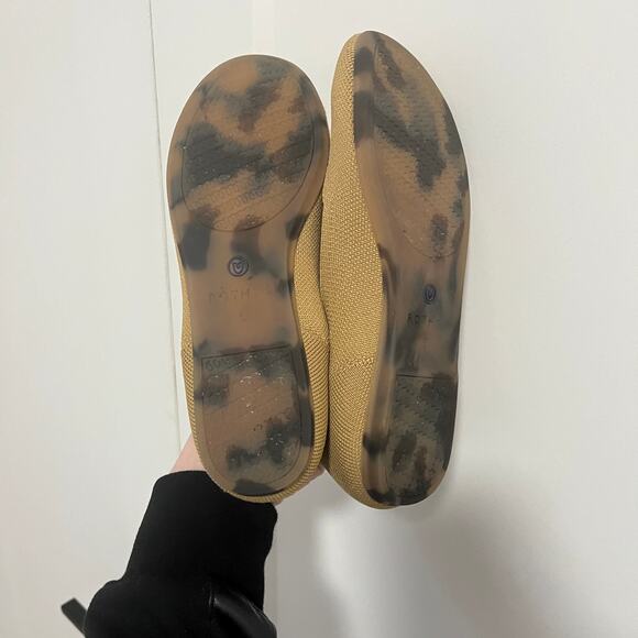 Rothy's Dark Mustard Yellow The Flats Size 5 - Picture 4 of 7